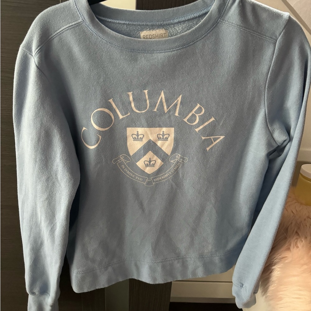 Columbia University Vintage Blue Crewneck